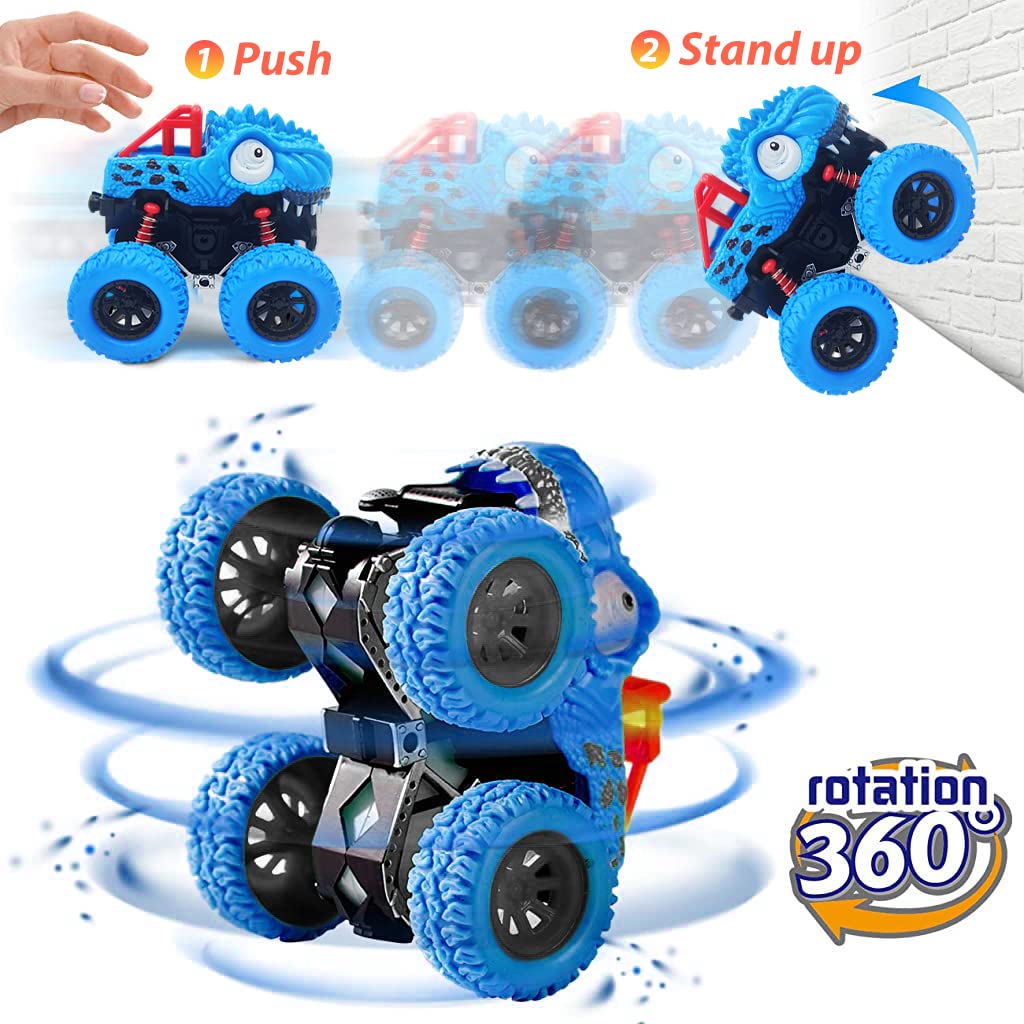PATPAT Dinosaur Toys Pull Back Cars for Kids, Monster Truck Car Toys for Kids, Cool Dinosaur Car Toy for 2-5 Year Old Boys & Girls, Truck Toys Vehicle Toys for Boys, Birthday Gift for Kids(Blue) PATPAT Dinosaur Toys Pull Back Cars for Kids, Monster Truck Car Toys for Kids, Cool Dinosaur Car Toy for 2-5 Year Old Boys & Girls, Truck Toys Vehicle Toys for Boys, Birthday Gift for Kids(Blue)